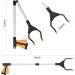 Foldable 32 Reacher Grabber Tool with Rotating Jaw - Mobility Aid for Elderly - Trash Picker Upper & Long Arm Extender (Orange) - Buy Online on GoSupps.com