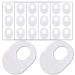30 Pieces Oval Felt Callus Pads Metatarsal Pads Forefoot Foot Pads Pain Relief Foot Cushion Keep Protecting Calluses from Rubbing on Shoes Adhesive Pads for Men and Women