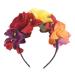 Ericotry Halloween Boho Floral Headband - Rose Flower Crown for Party Costumes and Cosplay Accessory - Buy Online on GoSupps.com