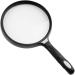 130mm Large Lens Handheld Magnifier 2.5X Reading Newspaper Map Magnifying Glass Ergonomic Handle Loupe Small Gift - Buy Online on GoSupps.com
