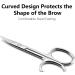 DOETYD Cuticle Nail Scissors Stainless Steel Manicure Scissors Professional Curved Blade Grooming Beauty Scissors for Toenail Pedicure Skin Hair Trimming - Buy Online on GoSupps.com