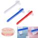 Healvian Denture Brush Toothbrush 3Pcs - Dual Head Hard Cleaning for False Teeth - Buy Online on GoSupps.com