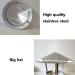Chimney Cowcap 300mm | Stainless Steel Rain Cap for Ventilation - Weather Protection & Durable Design - Buy Online on GoSupps.com