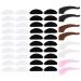 Couple glasses nose pads 4 pairs of glasses ear hooks silicone slide -resistant self -adhesive glasses pads glasses bracket anti -slip sunglasses reading glasses sports glasses glasses accessories