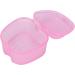 Shop Verdant Touch Denture Bath Case with Strainer Basket - Pink Storage Container for Artificial Teeth | International Shipping Available - Buy Online on GoSupps.com