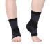 Ankle Brace Adjustable Compression Sleeve (Pair)-Ankle Support Heel Brace for Achilles Tendonitis Plantar Fasciitis-Eases Swelling and Sprained Ankle (Black XL) X-Large black out