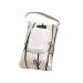 Travel friendly wet wipe storage case quilted durable cotton storage bag with fashionable stripe and bowknot detail