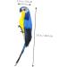 Toyvian 5pcs Sculptures Vivid Statue Desktop Supply Adornment Realistic Figure Birds Ornament Blue for 20x5cmx5pcs Bluex5pcs - Buy Online on GoSupps.com