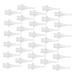 Didiseaon 30Pcs Conical Ear Washer Nozzles for Earwax Cleaning Practical Ear Clean Tools for Home Use