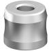 AMOYER SHIAL READ for men made of aluminum alloy shaving stand for bathroom worktops manual bare grillary holder made of metal for men's silver
