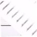 Baluue 2 Pairs Makeup Tools Gel Stick Brow Soap Pencil Eye Brow Pencil 21x15cm Black - Buy Online on GoSupps.com