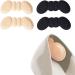 Buy Heel Grips Liner Cushions - Perfect Inserts for Loose Shoes | Anti-Slip Heel Pads for Men & Women - 4 Pairs Beige & Black - Buy Online on GoSupps.com