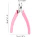 Manicure Pliers for Rhinestones Gems Picker Removal Wire Cutter Unloading Nippers Chain Scissors Art Tool Durable All Purpose Tool Versatile Tool Long Lasting Precisions Steel Material - Buy Online on GoSupps.com