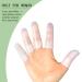 Buy Silicone Finger Protectors 10 Pack - Gel Finger Cots for Pain Relief from Cracked Tips & Arthritis - Buy Online on GoSupps.com