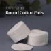 SRV HUB 120 Round Cotton Pads - Soft Double-Sided Make-Up Remover & Cosmetic Cotton Pads for All Skin Types (120 Pieces) - Buy Online on GoSupps.com