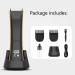 Buy Electric Groin Hair Trimmer - Waterproof Body Shaver for Men & Women USB Rechargeable with Replaceable Ceramic Blades - Buy Online on GoSupps.com
