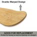 MYOYAY 2-Pack Blank Skateboard Decks - 7-Layer Maple Double Tail, Eco-Friendly & Sturdy - Ideal for DIY Replacement and Decoration - Buy Online on GoSupps.com