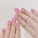 96 Pcs Colorful Fake Nails - Grape Purple & Cobalt Violet Full Cover Square Short Acrylic Nails - Buy Online on GoSupps.com