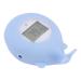 Baby Bath Thermometer Baby Safety Bath Tub Water Temperature Thermometer Whale Shaped Bath Floating Toy Gifts for Kids Newborn with Silent Alarm Function