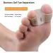 Soft and Skin-Friendly Toe Straightener with Double Orifice Design - Relieve Foot Pain, Overlapping Hallux Valgus, Hammer Toe - Medium 1 Pair - Buy Online on GoSupps.com