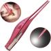 Tweezers with Led Light Stainless Steel Earwax Remover Cleaner Tool for Kids and Adults Eyebrow Eyelash Hair Removal (Accurate Use) Rose Gold - Buy Online on GoSupps.com
