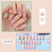 sunroot 1 Set Through Wearable Nail Wearable Press on Nails Full Cover Nail Tips Short Colourful - Buy Online on GoSupps.com