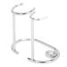 Modern Silver Razor Holder | Hygienic & Practical Design for Safety Razors - Ideal for Your Bathroom - Buy Online on GoSupps.com
