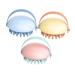 FOMIYES 6 pcs massage comb cleaning brush shampoo brush spa