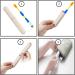 2 Pcs Toothbrush Case Toothbrush Case Travel Cover Plastic Travel Toothbrush Cover Replacement Toothbrush Storage Case Portable Travel Toothbrush Holder for Home Travel Hiking - Buy Online on GoSupps.com