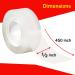 Tape Transparent Tape Clear Tape 3 Rolls Tape Refills 1/2 inch x 1296 inch 3 Boxes Tape Refills for Dispenser + Scissors All Purpose 3 Count - Buy Online on GoSupps.com