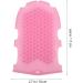 Beaupretty 2-in-1 Silicone Body Wash Glove & Peeling Brush - Pink | Shower Skin Care Tool for Exfoliating & Massaging - Buy Online on GoSupps.com
