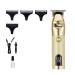 Hair Clippers for Men Electric Hair Clipper Personal Care High Power Shaver LCD USB Rechargeable Metal Barber Supplie Trimmer for Men Gold