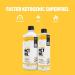 North Coast Naturals 100% Pure MCT Oil Isolated from non-GMO coconut oil 100% C:8 + C:10 - Keto Approved - 473ml - Buy Online on GoSupps.com