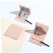 POPETPOP 2pcs Eyeshadow Makeup Highlighter Empty Eye Shadow Pallet Lipstick Cosmetic Makeup Palette Travel 1 count (Pack of 1) Pink - Buy Online on GoSupps.com