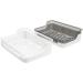 Amosfun 8 Pcs Soap Box Hanger Adhesive Soap Holder Storage Soap Rack Soap Storage Dishes Soap Storage Holder Shower Soap Dish Holder Soap Drying Holder Sponge Plastic Drainer Rack - Buy Online on GoSupps.com