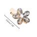 MIAO JIN 12Pcs Crystal Hair Clips Pearls Alligator Hairpins - Women's & Girls Hair Accessories - White Pink Gray Champagne - Buy Online on GoSupps.com