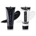 Mysense Black and White Cream Face Body Paint Makeup Water Based Painting for Adults Children Raven Cosplay SFX Costumes Festivals Halloween 4 OZ (60ML+60 Ml) White and Black