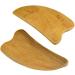 Healifty Gua Sha Tool - Wooden Scraping Plate for Physiotherapy & Blood Circulation | Camphor Wood Massage Tool - International Shipping - Buy Online on GoSupps.com