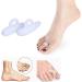 Zhjuju Toe Corrector Pads 2 Pair Gel Pads for Straightening Toes Hammer Toes Corrector Gel Pads and Straighteners for Male - Buy Online on GoSupps.com