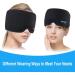 NEWGO Migraine Relief Ice Wrap - Reusable Hot Cold Therapy Headache Hat for Chronic Migraine & Tension Headache - Stress Relief & Puffy Eyes - Black (1 Count) - Buy Online on GoSupps.com