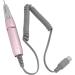 Nail Drill Handle Pink Electric File with Adjustable 0-3000rpm for Salon Pedicure ABS Metal Pink 5 Pin Plug - Buy Online on GoSupps.com