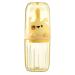 Travel Toothpaste Case Couples Toothbrush Holder Convenient Wear Proof Anti Impact Portable for Students for Business (Yellow)