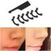 VANANA Nose Up Lifting Shaper Set - 3 Sizes Soft Silicone Invisible Corrector Tool for a Perfect Nose | Easy Pain-Free Installation (Black - Buy Online on GoSupps.com