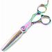 Hair Cutting Scissors 6 Inch Professional Upscale Scissor Rainbow Damascus Hair Scissors Haircut Thinning Barber Cutting Shears Hairdressing Scissors Set - Buy Online on GoSupps.com