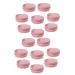 Vectxi 16 pieces aluminum doses 60 ml pink screw cap round glasses metal metal tin cans aluminum container food doses cosmetic socket pot candle cosmetic trip doses high quality
