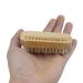 Boar Bristle Hand and Nail Brush with Wood Handle for Manicure and Pedicure - 3-3/4-Inches - Buy Online on GoSupps.com