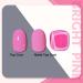 Pink Nail Polish - Dusky Pink Nail Varnish - Summer Coloured Grey Pink Quick Dry Nail Varnish - Water Based Chip Resistant No Need UV Air Dry DIY Nail Art (Dark Pink) - Buy Online on GoSupps.com