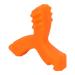 Shop Y-Shaped Multifunctional Orthodontic Aligner Chewing Items for Braces - Orange | International Shipping Available - Buy Online on GoSupps.com