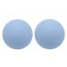 Massage ball fascia ball hard lacrosse ball massage.Massage balls for back legs feet hands.Triggerpunktball for yoga myofascial relaxation muscle relaxation acupuncture massage.2 pieces.(Blue)