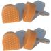 6 Pairs Beige U-Shaped High Heel Tips for Women - 8MM Size, Durable Non-Slip Protectors for Quiet and Comfortable Wear - Buy Online on GoSupps.com